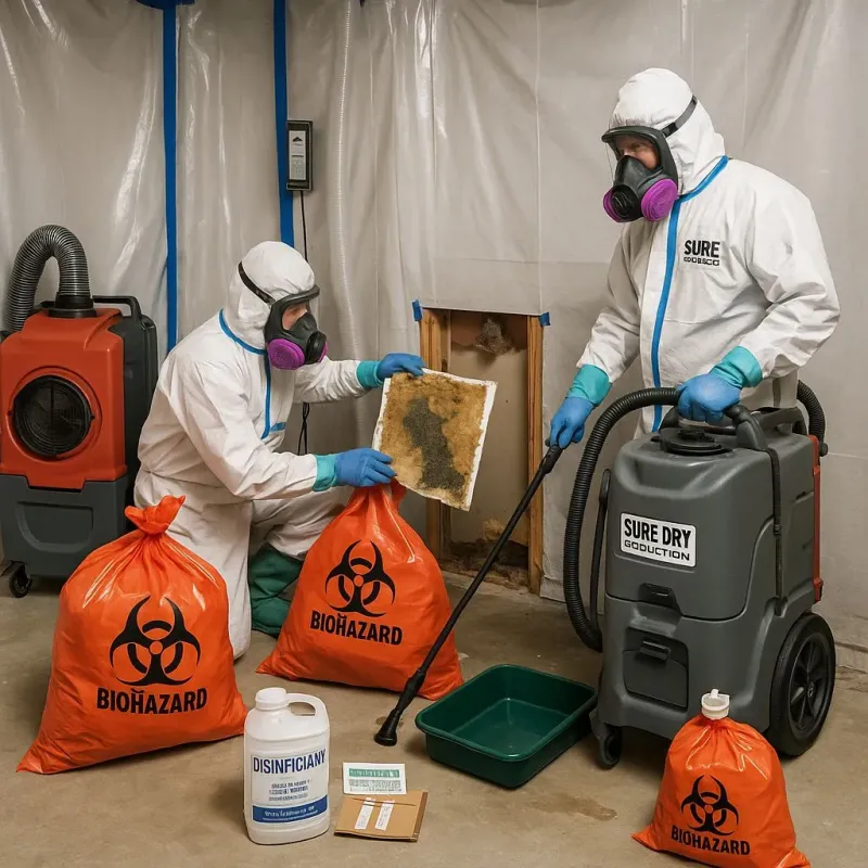 Contaminated Water Handling Protocols process in West Columbia, SC